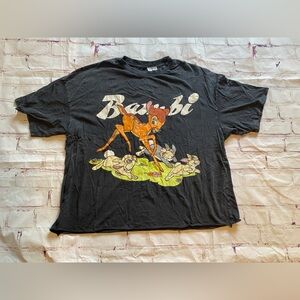 Disney Bambi Graphic T-Shirt Size 2XL Distressed Thumper Vintage Style